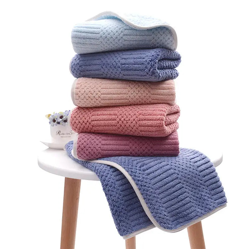 2 Pack Microfiber Towel Set - Bath and Hand Towels