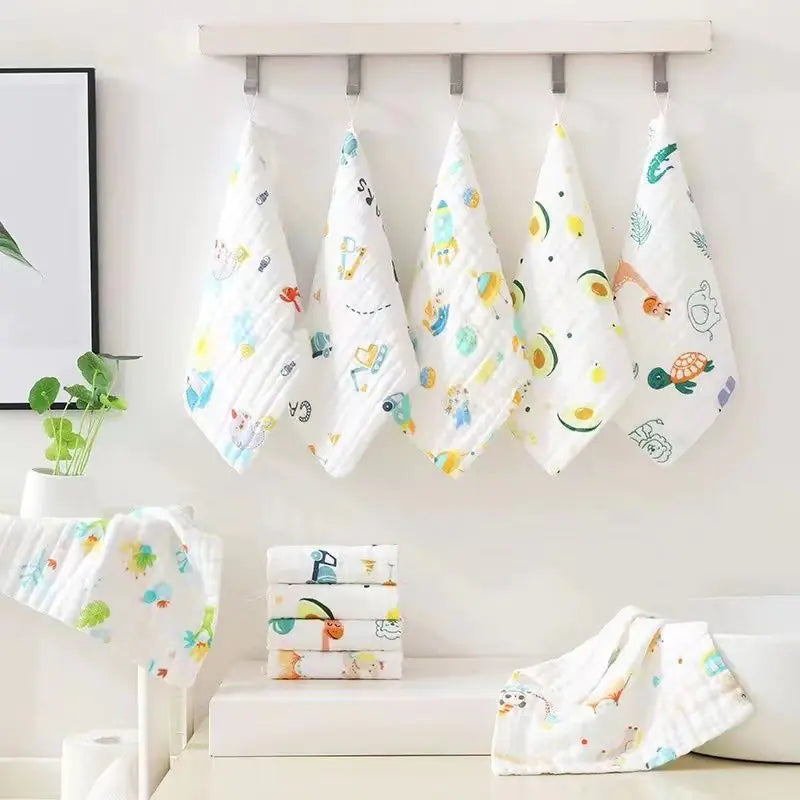 100% Cotton Six-Layer Gauze Cloth for Babies and Kids