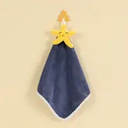 1pc Cute Finger Towels with Hanging Loops - Super Absorbent
