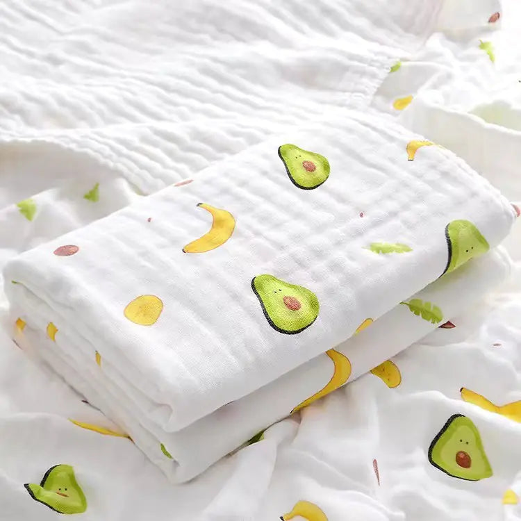 100% Cotton Six-Layer Gauze Cloth for Babies and Kids